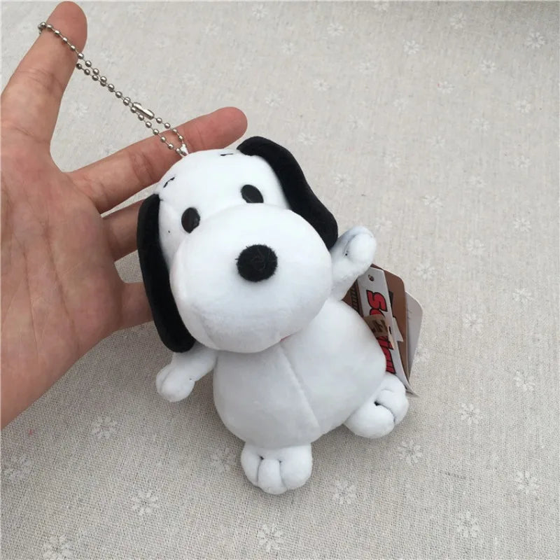 New Kawaii Snoopy Stuffed Plush Pendant Cute Backpack Bag Pendant Keychain Women's Bag Pendant Children's Birthday Gift