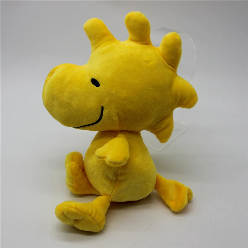 1piece 25CM Peanuts high quality Snoopy Woodstock Plush soft toys Snoopy dog animal dolls best Christmas present