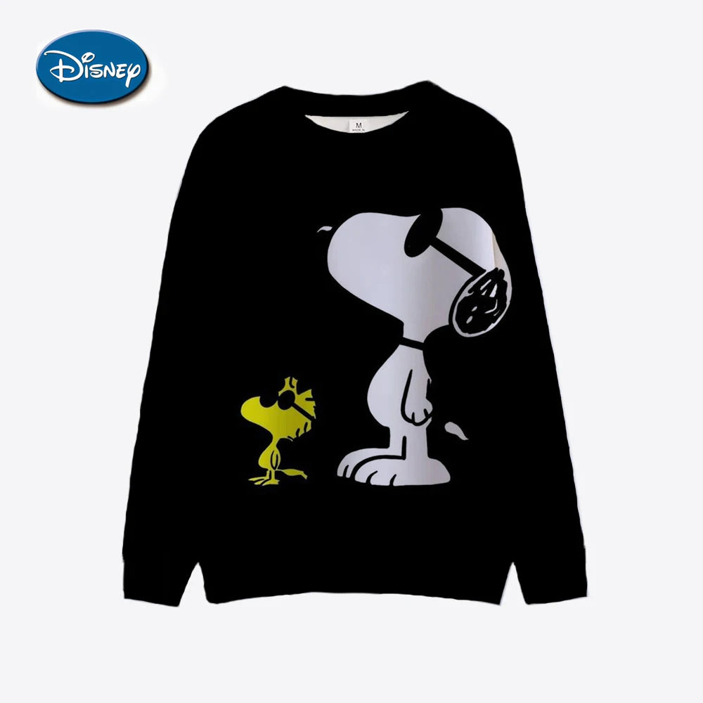 Autumn and Winter Hot-selling Disney Snoopy Sweater 3D Printing Adult Women's Spring and Autumn New Hoodie Street Casual Jumper