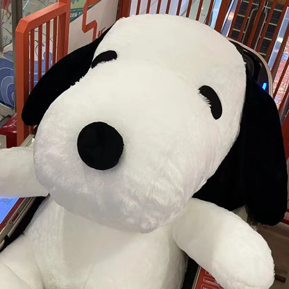 Big Size Miniso White Doggy Snoopy Plush Puppy Plushies Dog Snoopy Stuffed Doll Kawaii Room Decor Cushion Gift For Kid