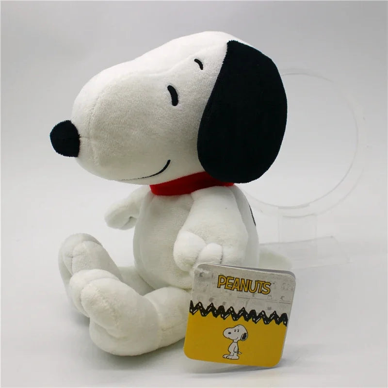 1piece 25CM Peanuts Snoopy with Woodstock bird Plush soft toys Snoopy dog toys best Christmas present  Valentine's Day gift